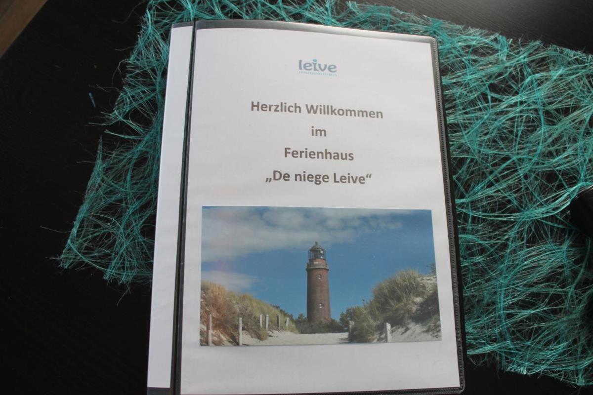 Ferienhaus De Niege Leive Born Esterno foto
